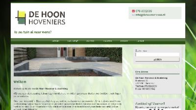 logo Hoon Hovenier en Bestrating Services De