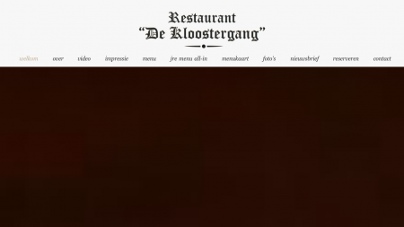 Kloostergang Restaurant De