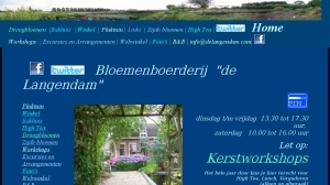 logo Bloemenboerderij Pluktuin B&B De Langendam