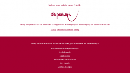 Haptonomie Fysiotherapie en Psychosomatische ft De Praktijk