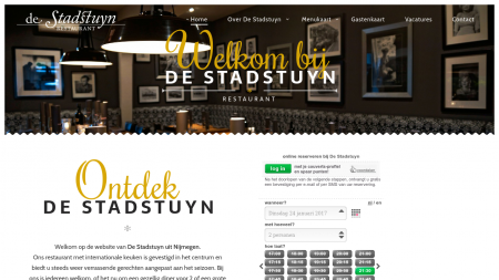 Stadstuyn Restaurant  De