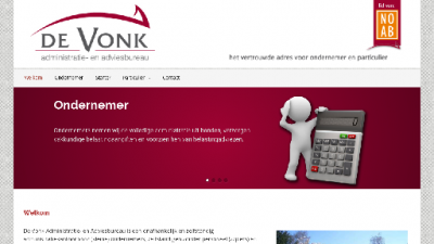 logo De Vonk Administratie- en Adviesbureau