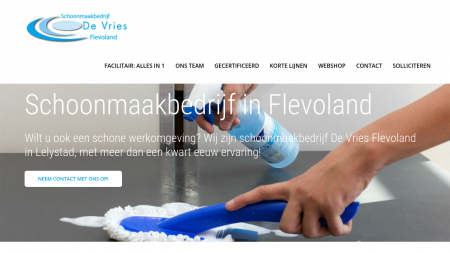 Vries Flevoland Schoonmaakbedrijf De