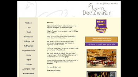 Hotel Café Restaurant Zaal De Zwaan