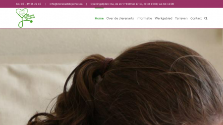 De dierenarts bij u thuis