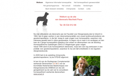 Dierenarts Pauw Homeopathie en Chiropractie