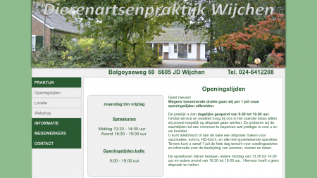 Dierenartsenpraktijk Wijchen