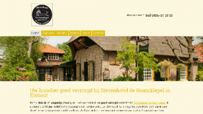 logo Haamklepel Dierenhotel De