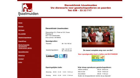 Dierenarts Dierenkliniek IJsselmuiden