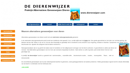 Dierenwijzer Praktijk Alternatieve Geneeswijzen Dieren De