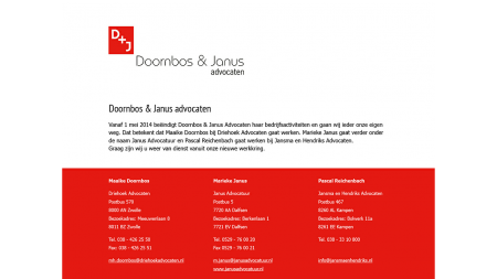 Doornbos & Janus Advocaten