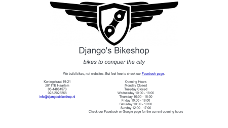 Django's Bikeshop