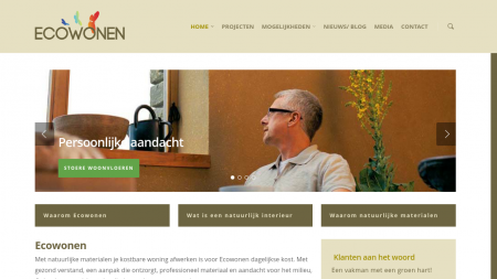 Ecowonen Leembouw Tadelakt