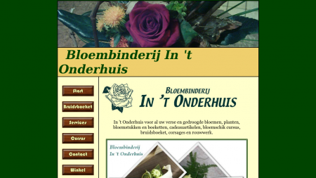 Onderhuis Bloembinderij/Bakkerij  in 't