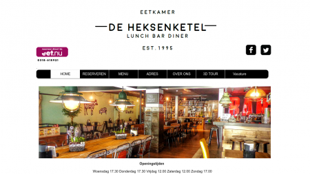 Heksenketel Restaurant  Eetkamer De