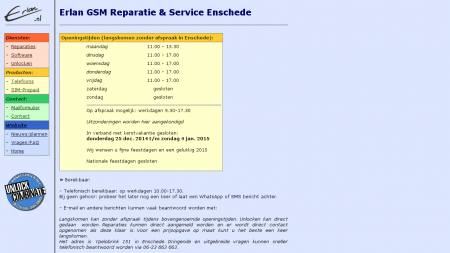 Erlan Unlock Service Enschede