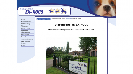 Dierenpension Ex-kuus