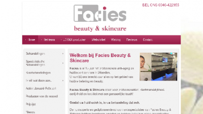 logo Beauty & Wellnesscentrum Facies