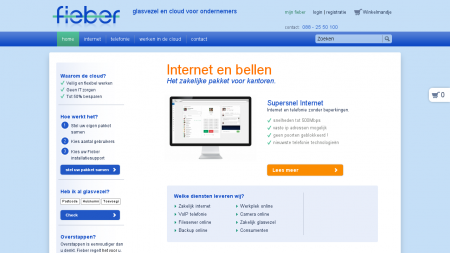 Fieber Glasvezel en Cloud voor Ondernemers