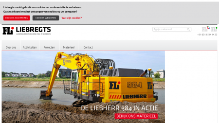 Liebregts BV Aannemers Grond- Weg- en Waterbouw F L
