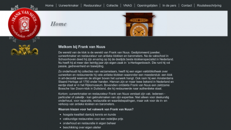 Frank van Nuus Antieke Klokken