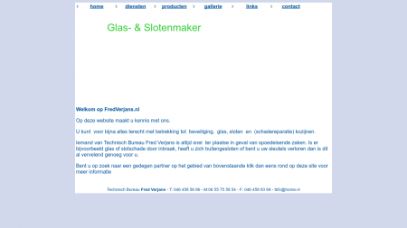 Sleutel- en Slotenmaker Fred Verjans