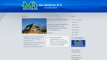 Meijeren Timmer- en Aannemersbedrijf van