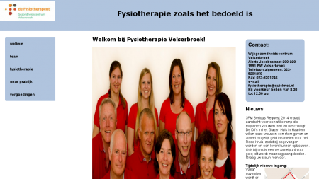 Gezondheidscentrum Velserbroek Fysiotherapie