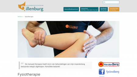 Berg Fysiotherapie en Fysiosport Van den