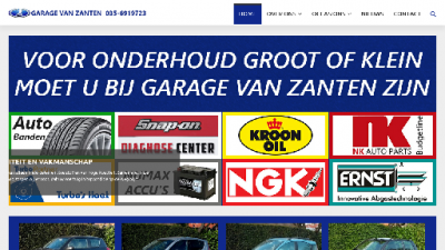 logo Zanten Garage Van