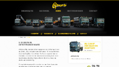 logo Bruyn BV Transportbedrijf G de