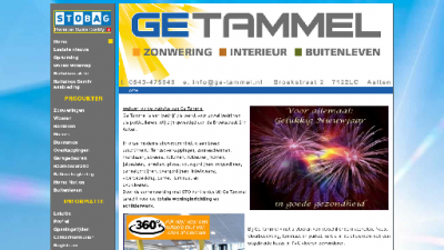 logo Gé Tammel Zonweringen