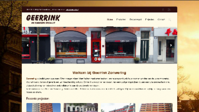 logo Geerrink Zonwering  24 uurs Service