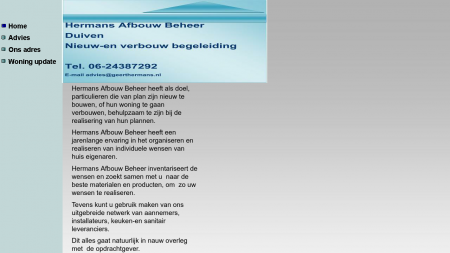 Hermans Afbouw  Beheer