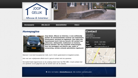Joop Geluk Afbouw en Interieur