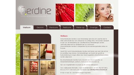 Schoonheidssalon en Pedicure Gerdine