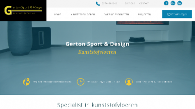 logo Gerton Sport Kunststofvloeren