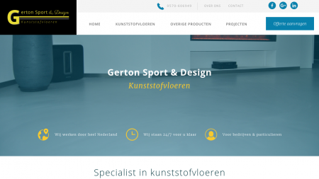 Gerton Sport Kunststofvloeren