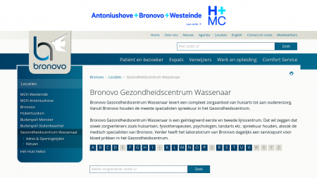 Bronovo Gezondheidscentrum Wassenaar