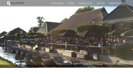 Grachthof De Restaurant Botenverhuur Rondvaarten