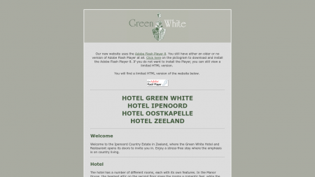Hotel Restaurant Green White