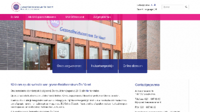 logo SAG Gezondheidscentrum De Vaart