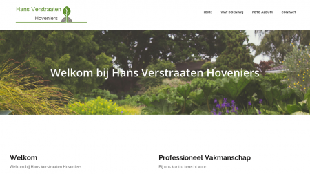 Hoveniersbedrijf Hans Verstraaten BV