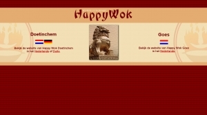 logo Restaurant  Happy Wok