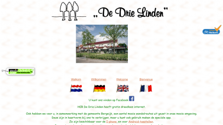Drie Linden Hotel Café-Restaurant De