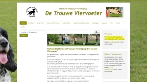 logo Trouwe Viervoeter Hondendressuurvereniging De