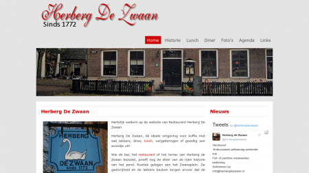Zwaan Restaurant Café Herberg De