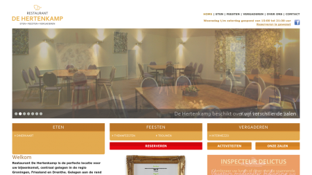 Hertenkamp Restaurant - Zalen