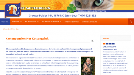 Kattenpension Het Kattengeluk