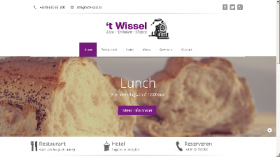 logo Wissel Eten Drinken Slapen 't